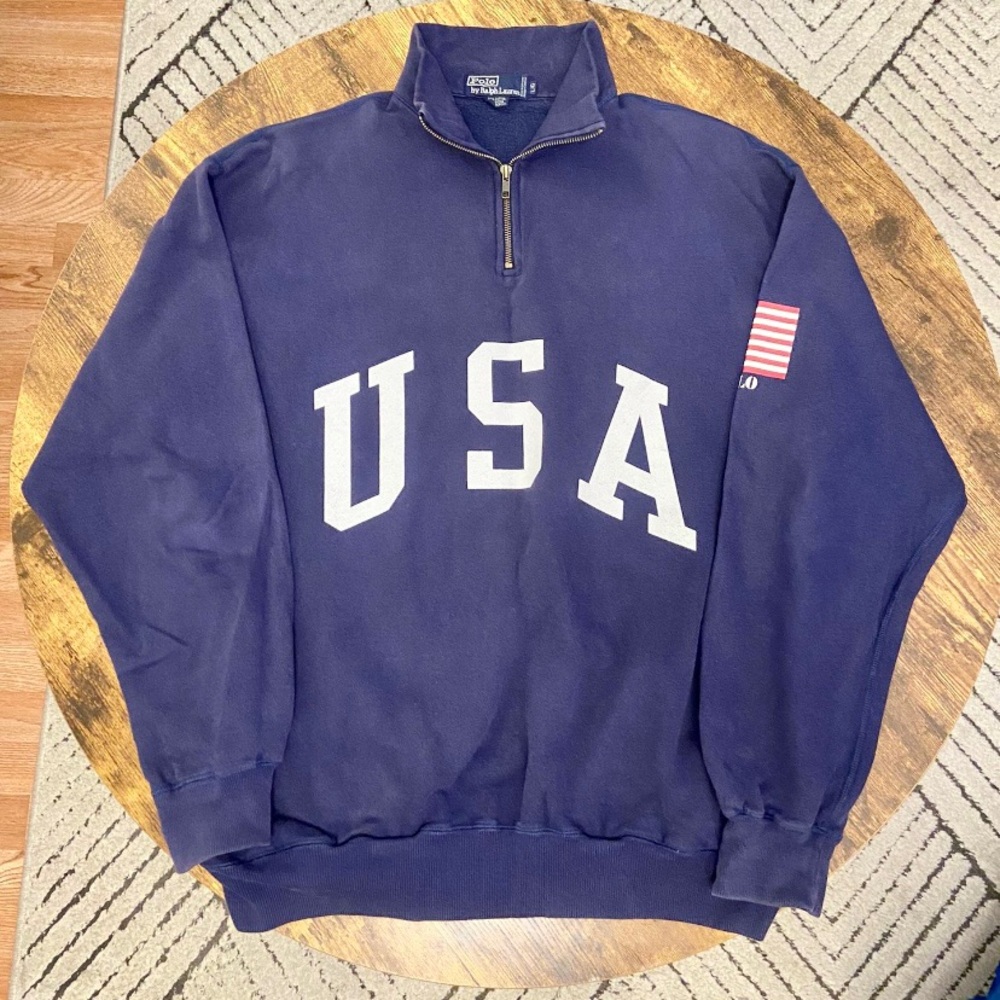 Vintage Ralph Lauren Polo USA Sweatshirt Size L